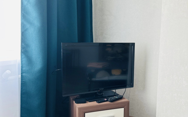 V novom dome, vid na karer Flat