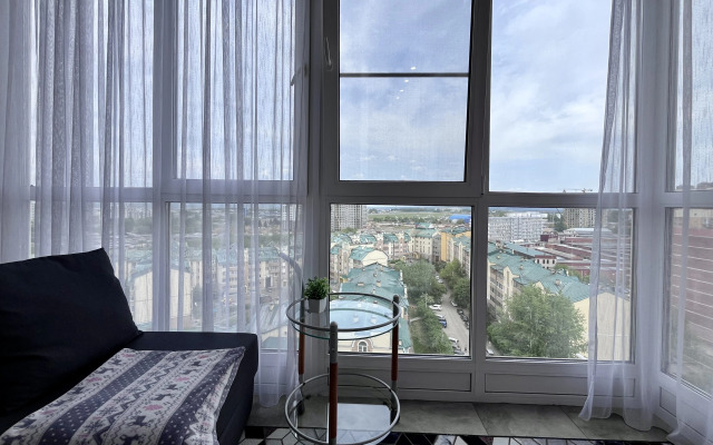 Квартира Стильная Квартира-студия с Кондиционером Возле Аэропорта