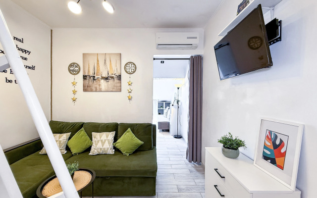 Квартира Стильная студия на 2 ярусах у моря