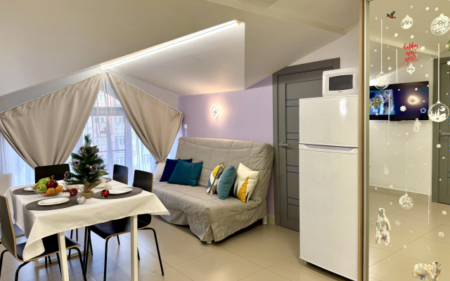 Апартаменты №11 Семейный Люкс на мансардном этаже