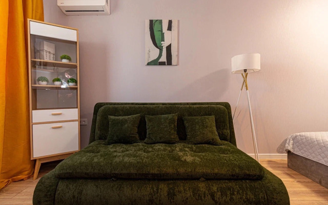 Апартаменты Уютная 1 ком в ЖК Отражение