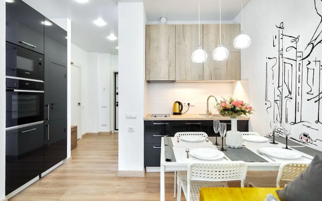 Dvukhkomnatnaya v Tsentre Goroda Flat