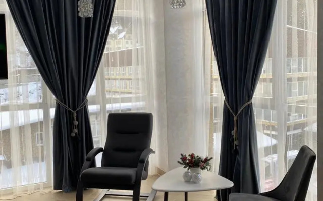 Апартаменты Уютная Евродвушка в Самом Центре Домбая