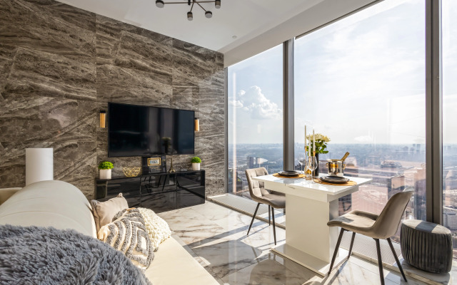 Апартаменты Двухкомнатные Видовые в Москва-Сити