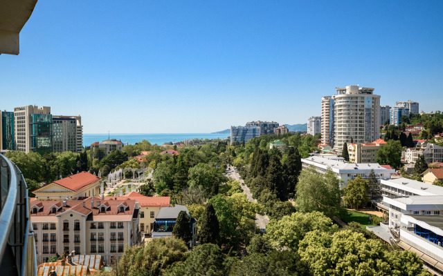 Luks Krasiveyshiy v ZhK "Barselona Park" s Bol'shim Balkonom i Vidom na More Apartment