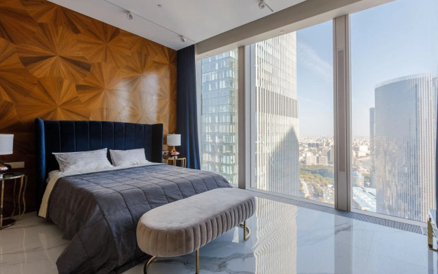 Апартаменты Студия с видом на Москва-Сити