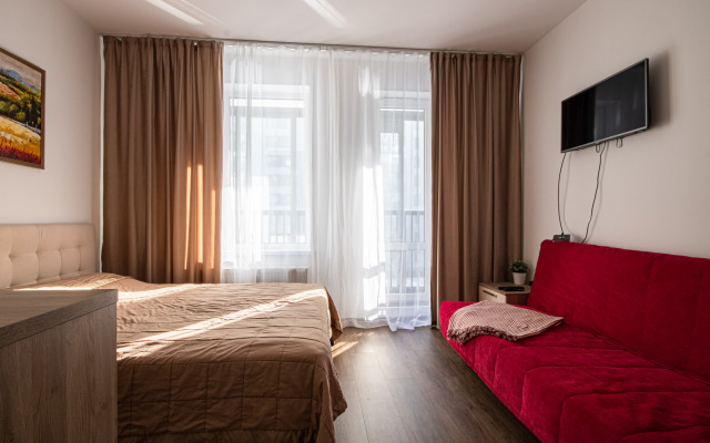 Апартаменты Стильная Студия Рядом с Метро