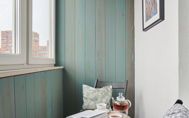 Квартира на 17 этаже на Речном