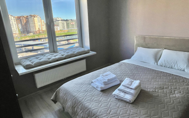 S Vidom Na Ozero V Tsentre Zelenogradska Flat