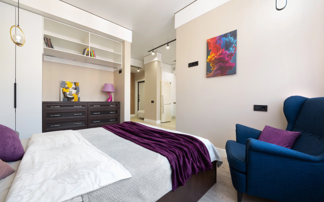 S vidom na reku Flat