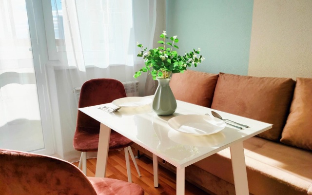 Апартаменты просторные у Аквапарка с видом на Уральские горы