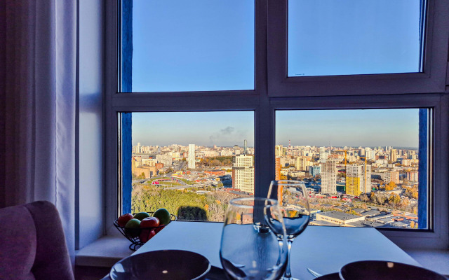 Квартира Уютная с панорамным видом 33 этаж