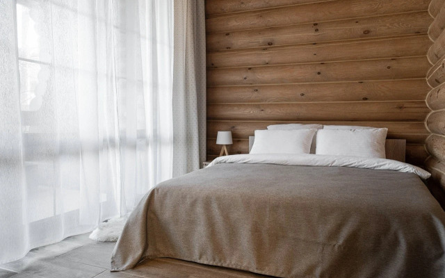 Частный Дом Избушка в Соснах с Бассейном и Хамамом