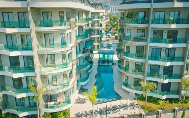 Апартаменты 1+1 Qoople Legend В10 в 100 метрах от моря