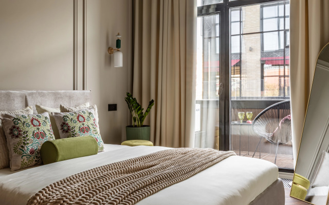 Квартира Moscow Deluxe Apartments Family Suite Zorge