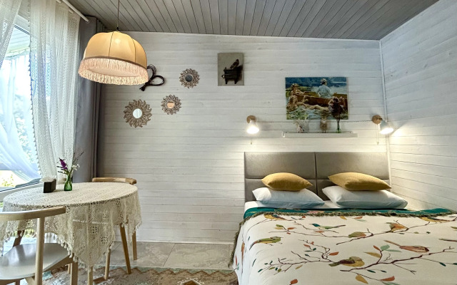 Частный Дом Баня с Собственной Террасой