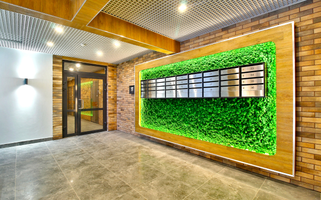 In a new building in the center (ap. Nordic House 2) Flat
