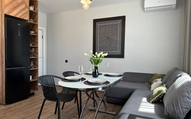 Апартаменты ДзенХоум в стиле оп-арт 105