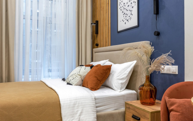 Апартаменты Студия Новая Стильная на Жуковского 7