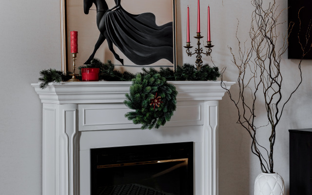 Yevrodvushka Kaminnaya Istoriya V Samom Serdtse Sochi Flat