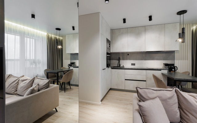 Квартира Студия Премиум Класса с Видом на Город