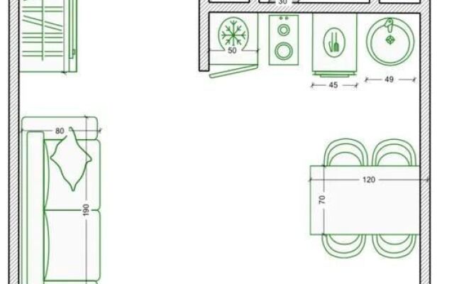 Квартира Студия с парковочным местом