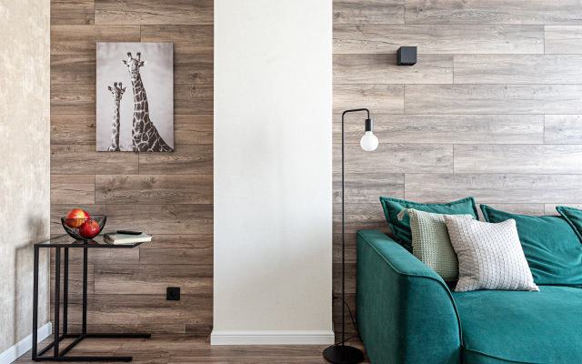 Kazanskij priem Trekhkomnatnye uiutnye Bokho Okolo Mega Moll Apartments