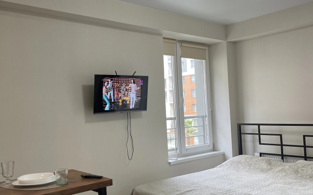 Komfortnaya Studiya dlya 4 Gostey Flat