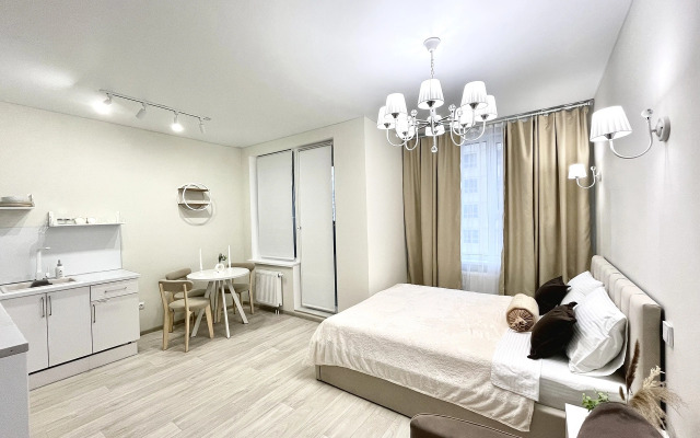 Квартира Неотель Студия рядом с ботаническим садом и трассой М4