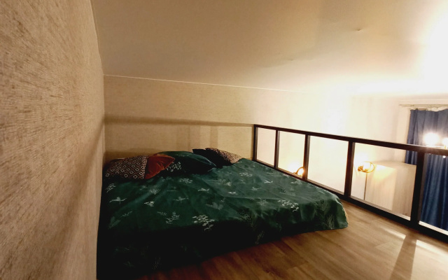 Квартира Двухуровневая Студия у Метро Люблино