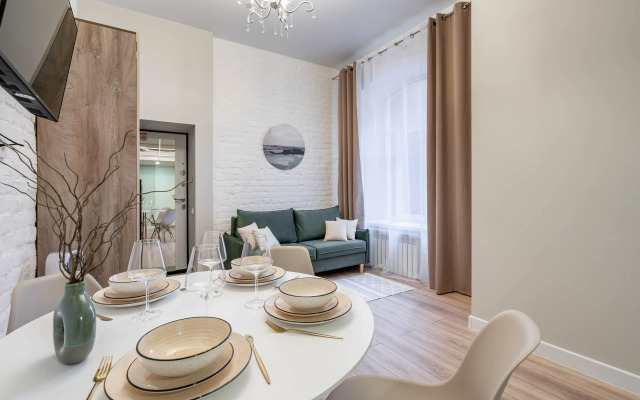 Квартира Комфортная Студия с Дизайнерским Ремонтом