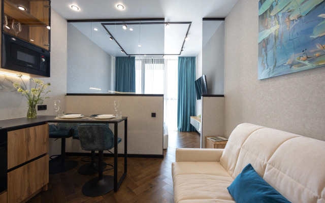 Studiya Na 1 Linii Morya | Apart Zelenogradsk Flat