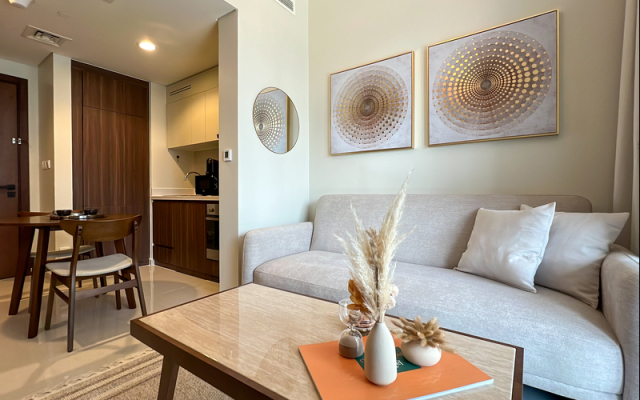 Keyrock Living 1BR at Reva Residence Apartments