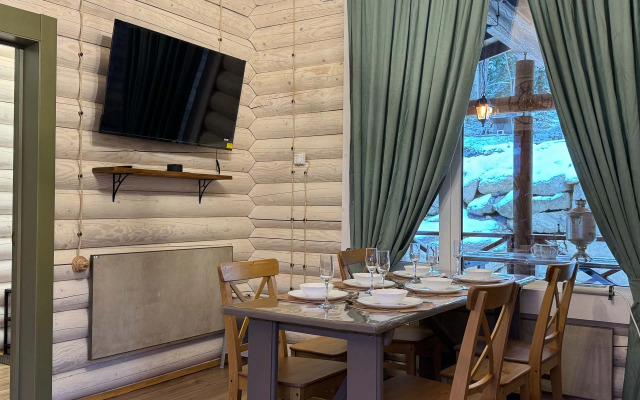 Частный дом У друзей сруб