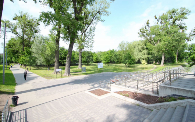 Квартира Уютная с видом на парк