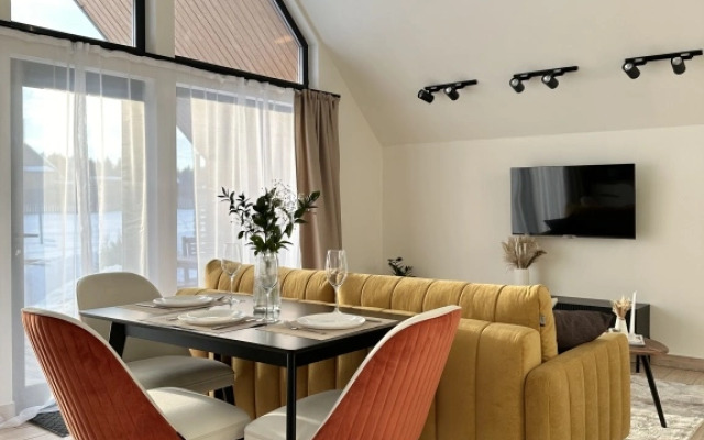 Частный Дом Барнхаус №4 с инфракрасной сауной и горячим Чаном на 6 человек