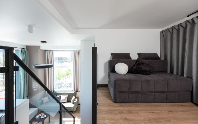 Kak doma Dizaynerskiy Loft U Metro Nagornaya Apartments