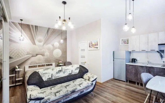 Квартира Студия с Дизайнерcким Рeмонтoм