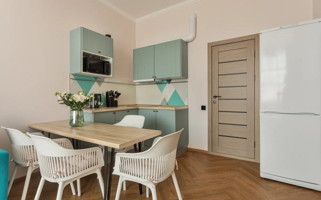 Квартира JN Apartments Четырехместная Студия с Видом на Парк