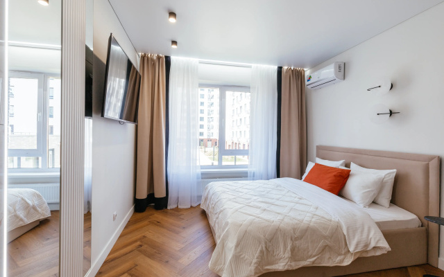 Apartamenty ROOM TOUR v centre Tumeni v ZK Serdce Sibiri 2
