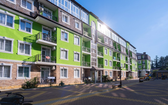 Апартаменты Red Apartments Арт Лайт Сити Апартамент Рафаэль