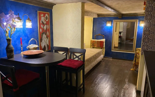 Квартира студия в восточном стиле