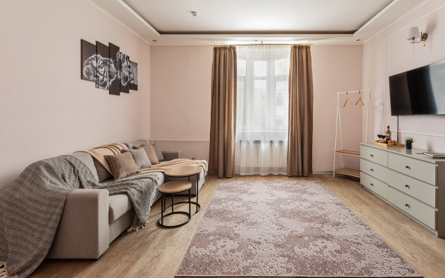 J&N Apartments s kaminom i letney terrasoy v samom tsentre istoricheskogo Vyborga Krasnoflotskaya 1 Apartments