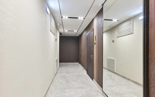 Studija v novom dome ZhK Premer, samyj centr goroda u Gipermarket Semja po adresu Nikolaja Ostrovskogo 52 na 4 chelovek Flat