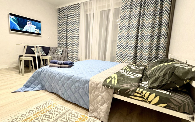 Квартира современная в новостройке на Южном с панорамными окнами