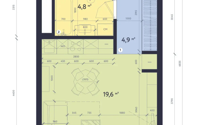 #3 Cosy Studio For 2+1 By Lo Apartments