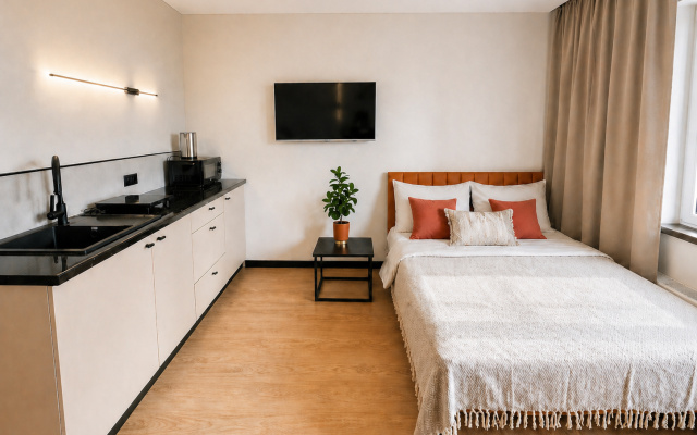 Apartamenty Korall na Kosmiceskoj radom so skoloj MCS, logisticeskim centrom Magnit, Hlebozavodom na Kosmiceskoj 4B