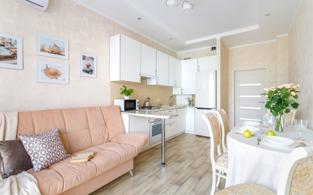 S Prekrasnym Vidom Na Gory Ot Home Group apartments Flat