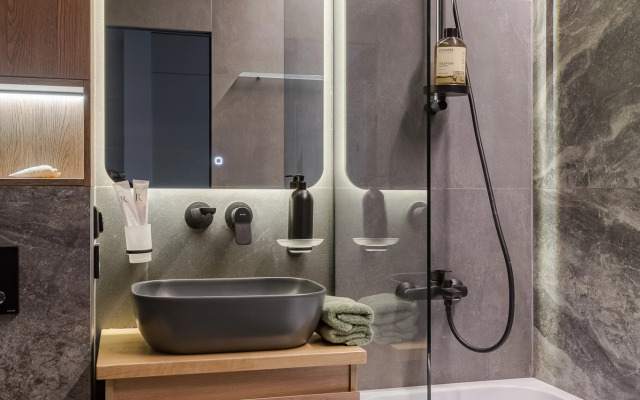 Апартаменты LEVEL Нагатино с балконом