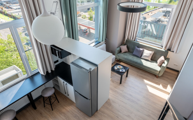 Kak doma Dizaynerskiy Loft U Metro Nagornaya Apartments